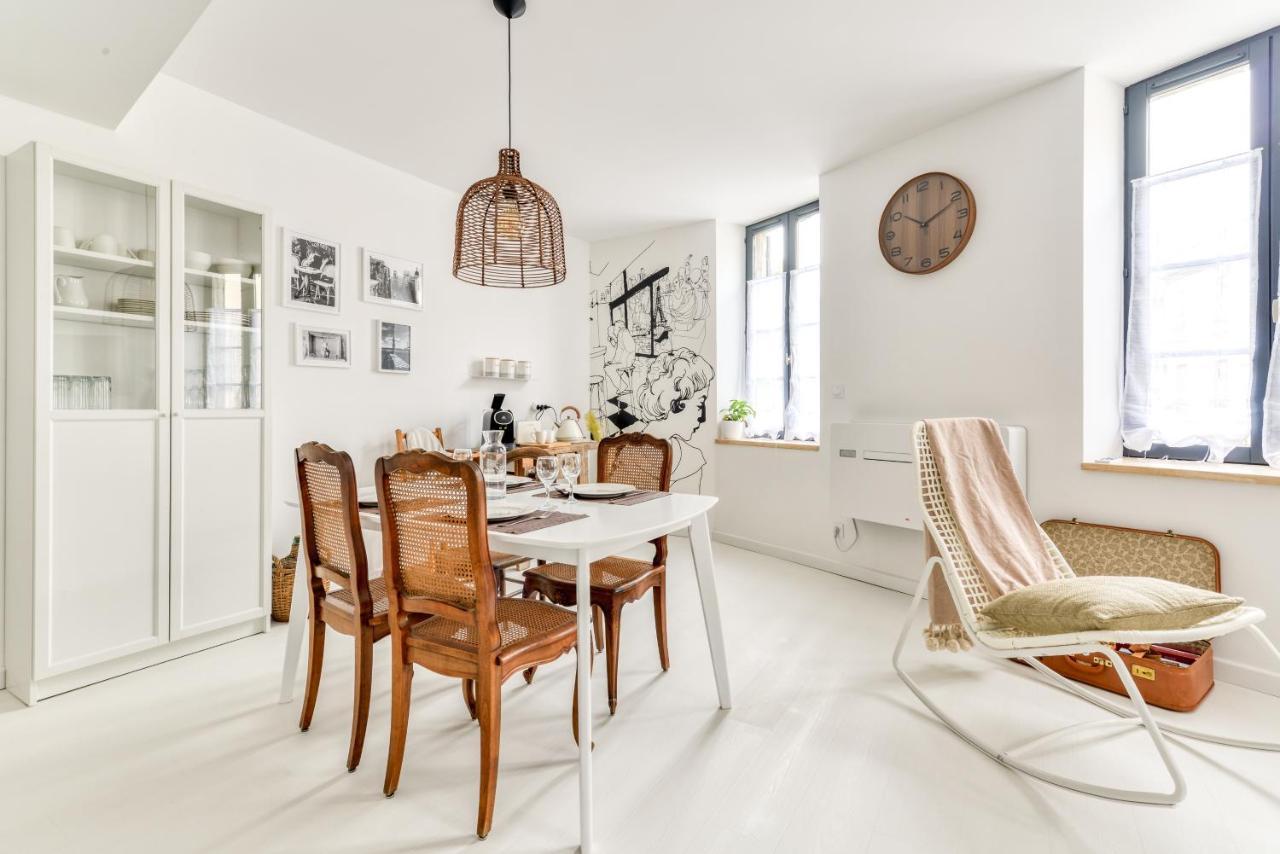 Les Gites De Laure - L'Or Blanc, Appartement Avec Vue Sur Le Chateau, Climatisation, Netflix, A 160 M De La Cite Medievale Carcassone Kültér fotó
